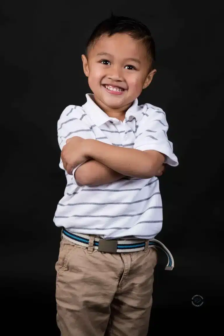 Enchanting children's portrait amidst Wellington's beauty